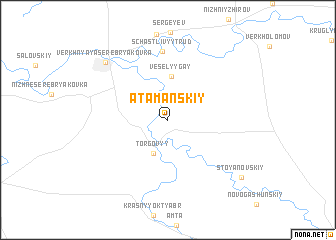 map of Atamanskiy