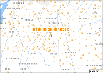 map of Ata Muhammadwāla
