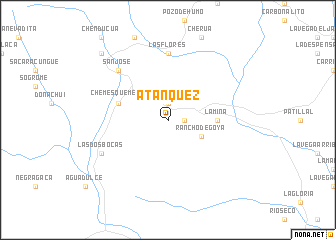 map of Atanquez