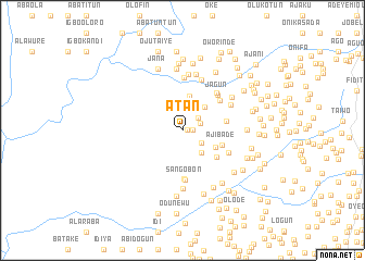 map of Atan