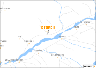 map of Atarau