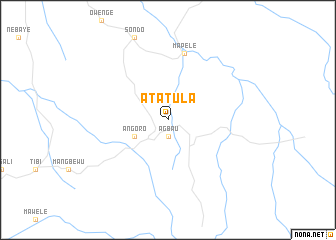 map of Atatula