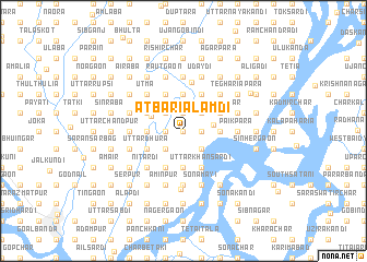 map of Ātbāri Ālamdi