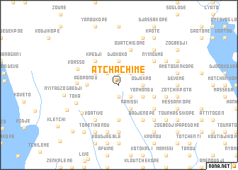 map of Atchachimé