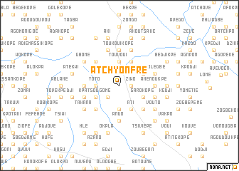 map of Atchyonfré