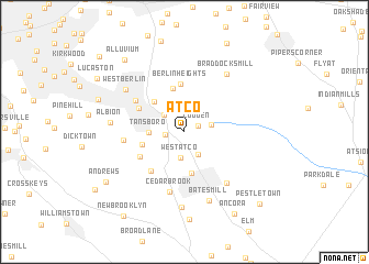 map of Atco