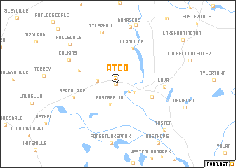 map of Atco