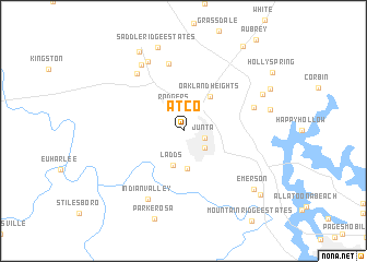 map of Atco