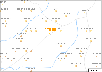 map of Atebei