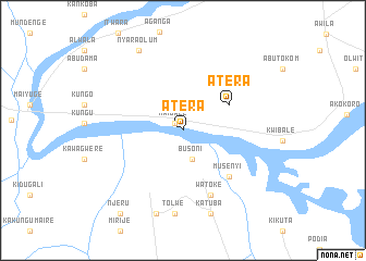 map of Atera