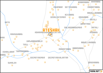 map of Āteshak