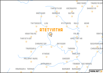 map of Atet Yintha