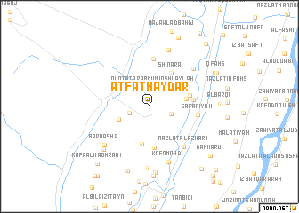 map of ‘Aţfat Ḩaydar