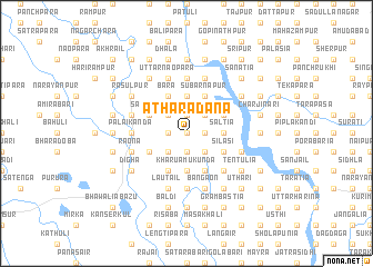 map of Āthārādāna