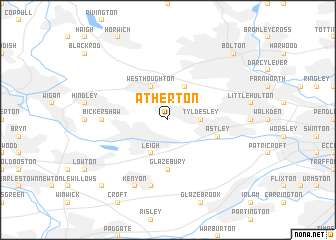 map of Atherton