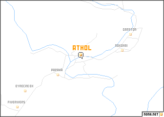 map of Athol