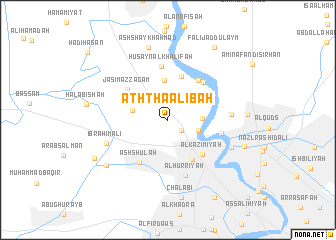 map of Ath Tha‘ālibah