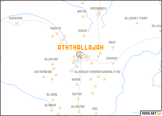 map of Ath Thallājah