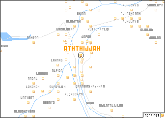 map of Ath Thijjah