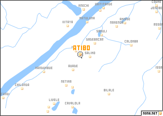 map of Atibo