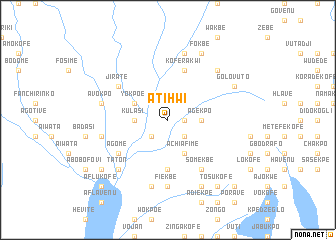map of Atihwi