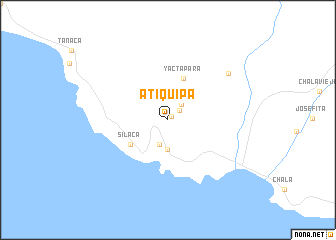 map of Atiquipa