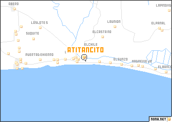 map of Atitancito