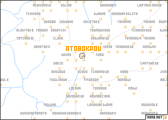 map of Atobokpou
