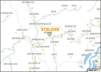 map of Atoleiro