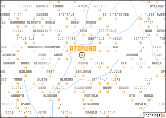 map of Atonubo