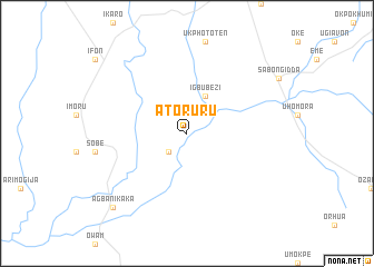 map of Atoruru