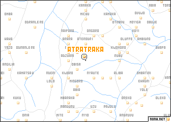 map of Atratraka