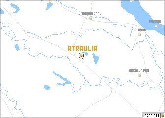 map of Atrauliā