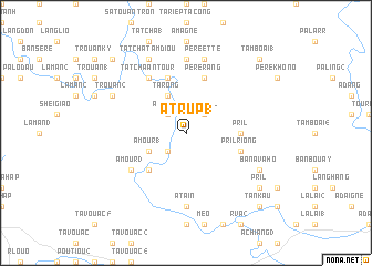 map of A Trup (1)