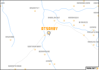 map of Atsamby