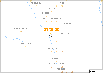map of Atsilap
