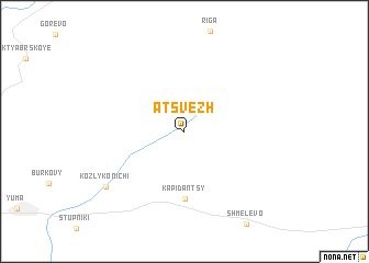 map of Atsvezh