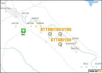 map of Aţ Ţābiyah