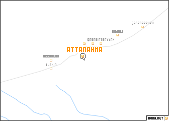 map of At Tanahma