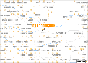 map of At Tannākhah