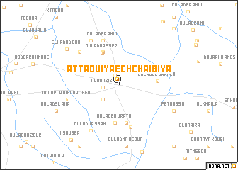 map of Attaouiya ech Chaïbiya