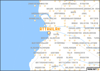 map of Aţ Ţawīlah