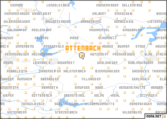 map of Attenbach