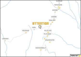 map of Attention