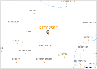 map of Atterson