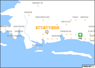 map of Atti Atti Onin