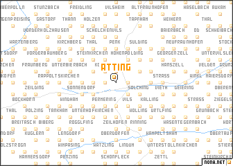 map of Atting