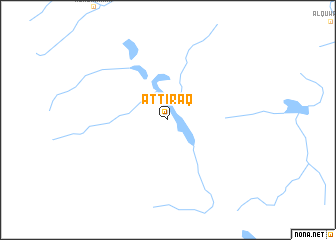map of Aţ Ţirāq