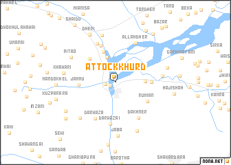 map of Attock Khurd