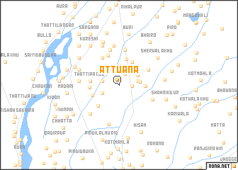 map of Attuana